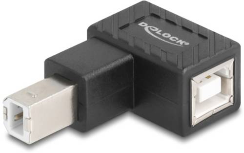 Delock USB 2.0 Adapter [1x USB 2.0 Stecker B - 1x USB 2.0 Buchse B] 67204