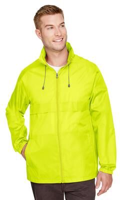 Team 365 TT73 Zone Protect Lightweight Jacket in Safety Yellow size XL   Polyester
