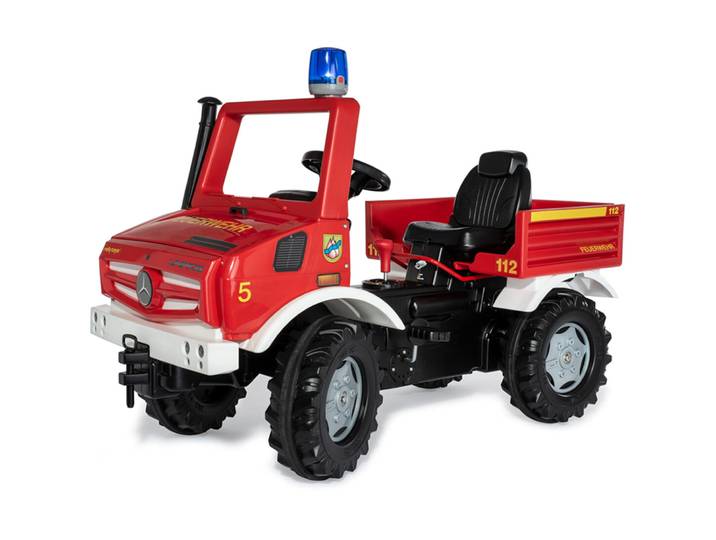 RollyUnimog Fire Rolly Toys Rot Kunststoff - Farbe: rot/weiss