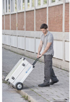 ZARGES Offroad Set - Zubehörset für den Transport von ZARGES Boxen auf unebenem Gelände, 220 mm Durchmesser (41819)