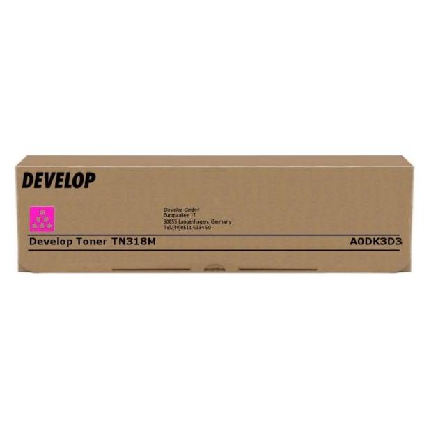 Develop A0DK3D3TN-318 M Toner magenta 8.000 Seiten Magenta Ineo + 20 20 P Plus 20 20 P (M) (TN-318M)
