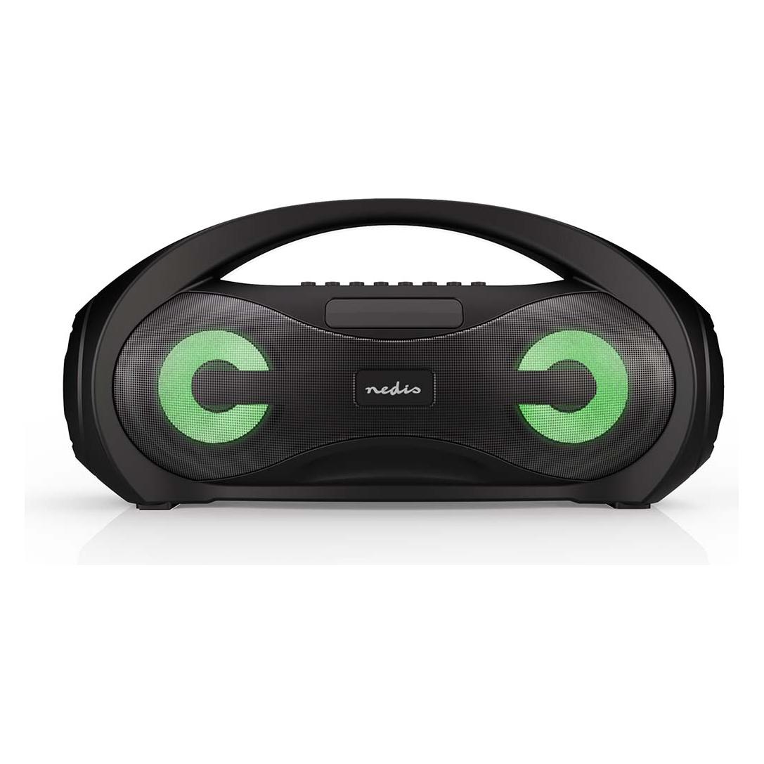 Nedis Bluetooth-Party-Boombox | 24 W | Aux / Micro-SD / USB | Schwarz (SPBB406BK)