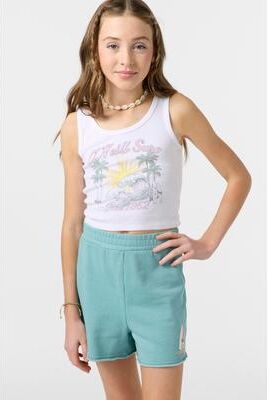 O'Neill s Tori Lounge Shorts in Nile Blue, Size Medium, Polyester