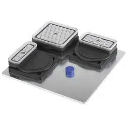 Schmalz Adapter-Plate ISAP-K2 200 x 200 x 26 mm für 2-Kreis-System