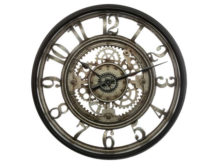Wanduhr Sven Dunkelgrau