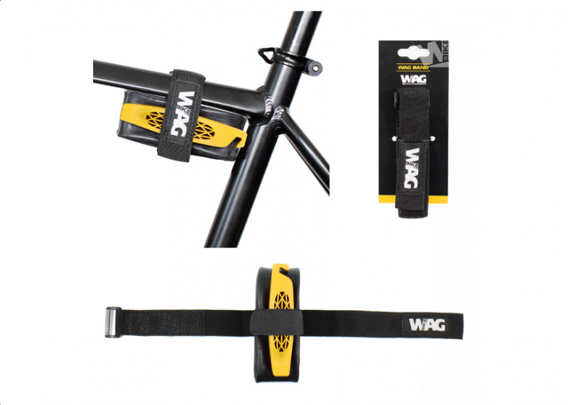 WAG Cinturino in velcro fascia PORTA OGGETTI TELAIO  BAND - NERO