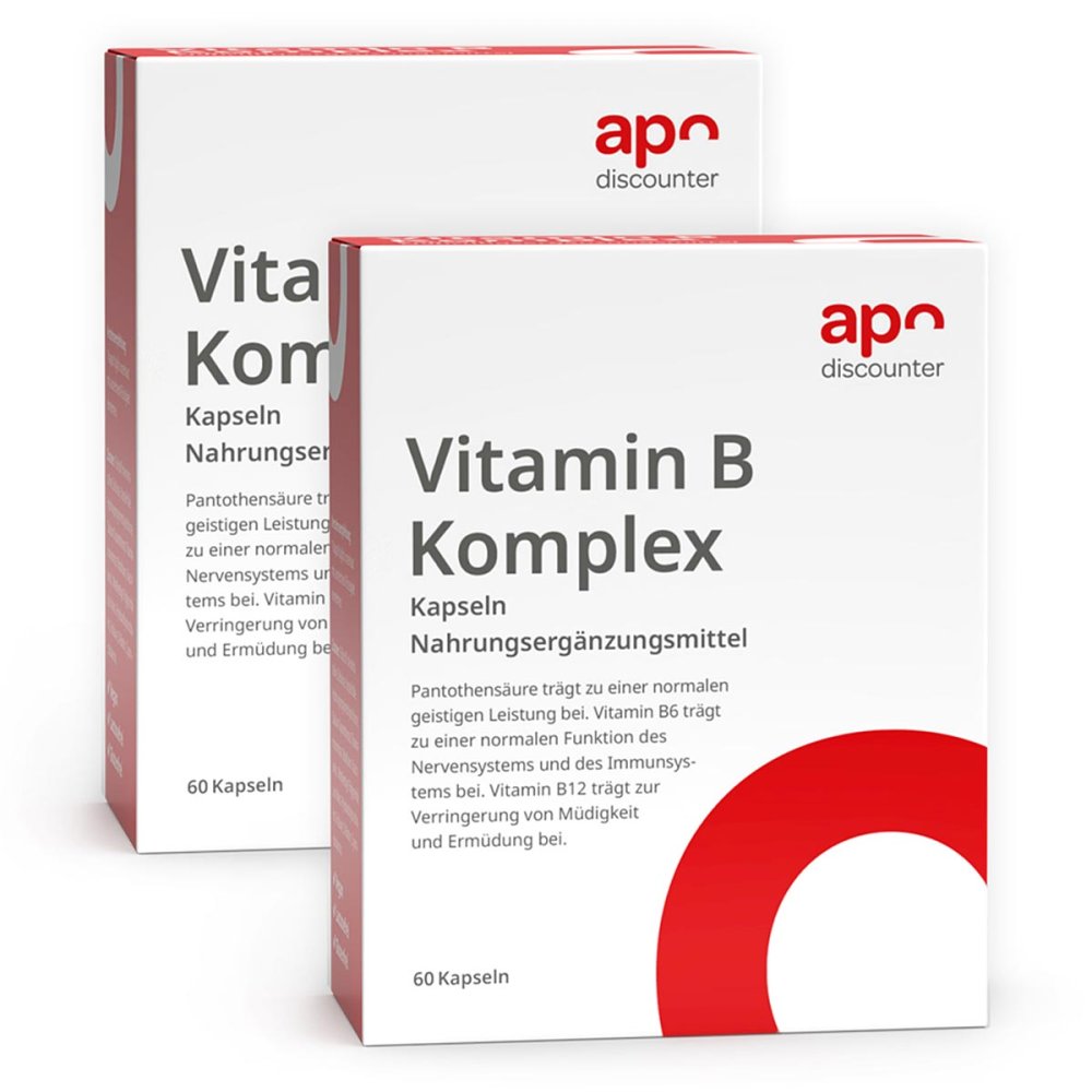 apo.com Group GmbH Vitamin B Komplex Kapseln von apodiscounter 08101835
