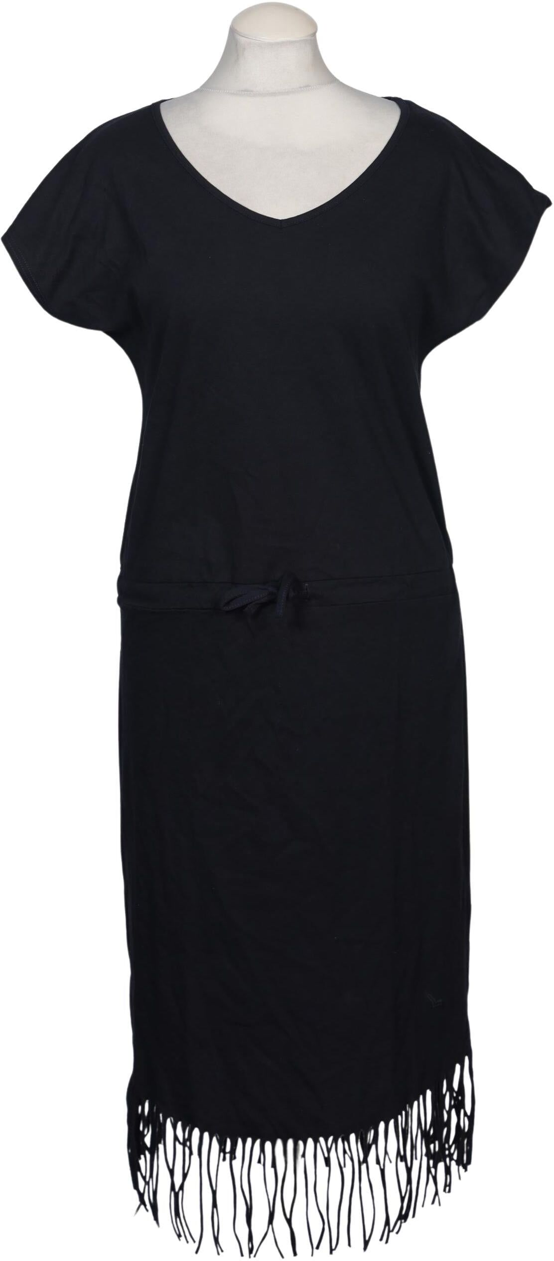 Trigema Damen Kleid, Marineblau, Gr. M, Baumwolle - Second Hand