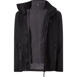 McKINLEY Herren Doppeljacke He.-Doppel-Jacke Terang 3:1II M, Größe S in Schwarz Schwarz