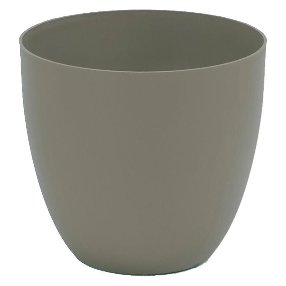 Plastiken Injection pot bowl model ø18cm taupe color (18 x 18 x 16 cm) (49766703)