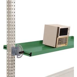 Manuflex AS1714.6011 Neigbare Ablagekonsole für PACKPOOL Packtische, Nutztiefe 195 mm. Für Tischbreite 2000 mm