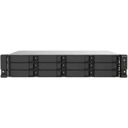 QNAP TS-1273AU-RP-8G NAS & Speicherserver Rack (2U) Ryzen Embedded V1500B 8 GB DDR4 0 TB QNAP QTS Aluminium, Schwarz