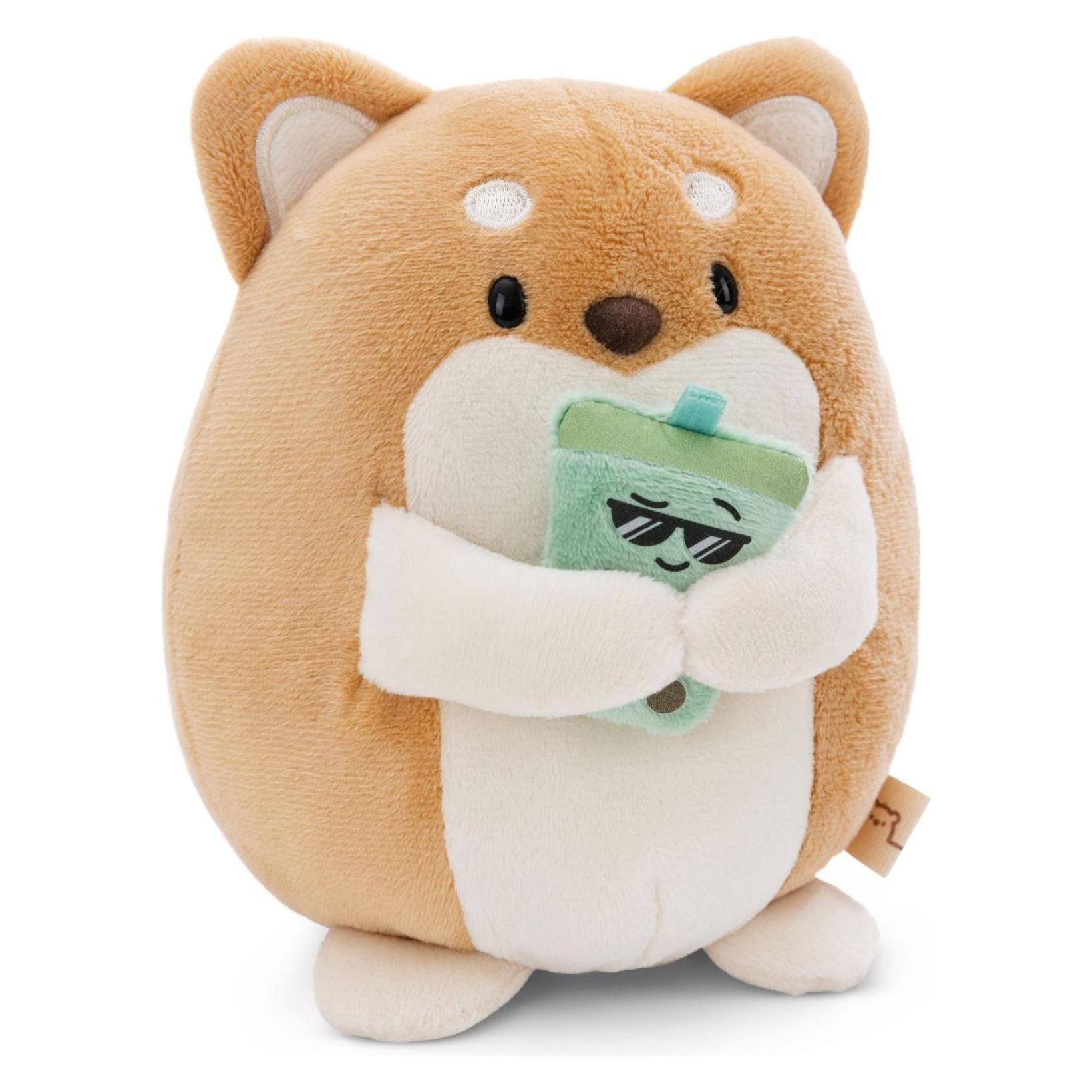 Magni NICI Kuscheltier Hund Hiro mit Bubble Tea 27cm (27 cm) (61158)