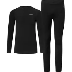 Vikingsports, Herren, Funktionsshirt, Viking -Unterwäsche Roni Bamboo (Mann Set) (XL), Schwarz