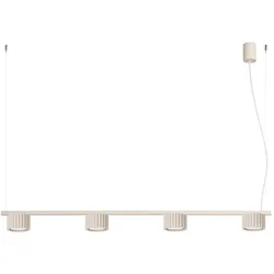 Sollux SL.2697 Kronleuchter AURA 4 beige Gx53