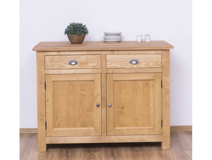 Massiver Küchenunterschrank mit Schubladen 120 cm
