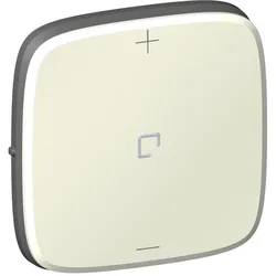 Legrand 752094A VALENA ALLURE Abdeckung für 3-Leiter-Dimmer (mit N-Leiter), Farbe: Perlmutt