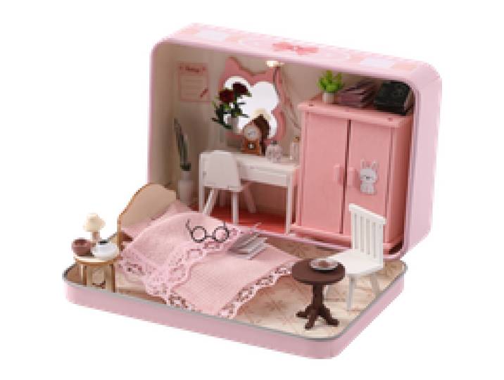 CRELANDO® Kit de loisirs créatifs miniature (Théâtre romantique)