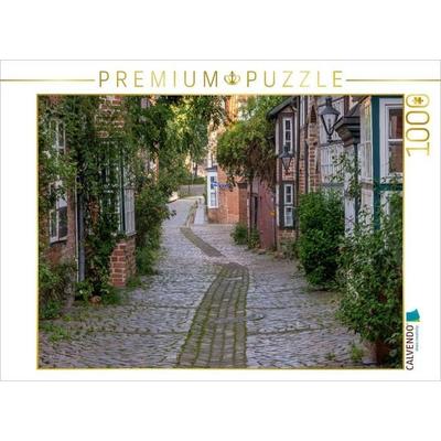 CALVENDO Puzzle Auf dem Meere - Historisches Lüneburg | 1000 Teile Lege-Größe 64 × 48 cm Foto-Puzzle für glückliche Stunden