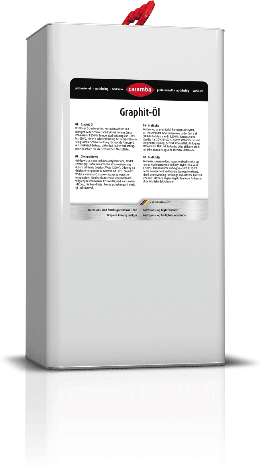 Caramba Grafitspray Graphit-Öl [5 L] 660450 5l