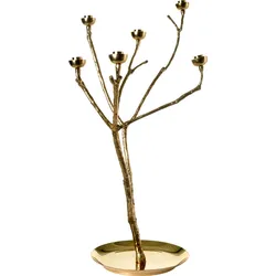 Twiggy L Kerzenständer für klassische Kerzen, gold