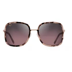 Maui Jim PUA _ Rosa Schildkröte mit Roségold (RS865-09)