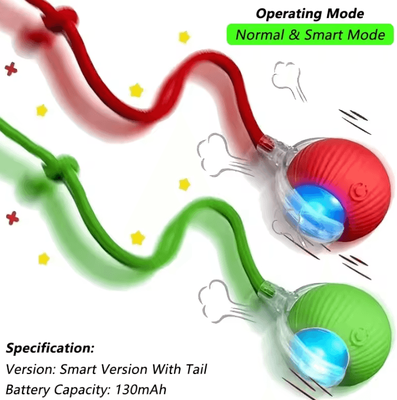Inspire Curations MouseChase Automatic Rolling Ball Toy 2pcs Random Color