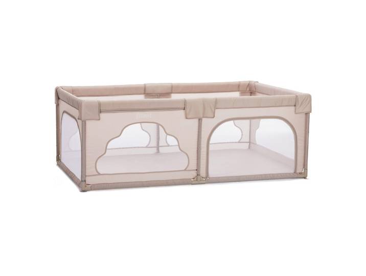 Fillikid Laufgitter, Naturfarben, Metall, 115x68x180 cm, Schlupfsprossen, zusammenklappbar, Babymöbel & Kindermöbel, Babyzimmer, Laufgitter