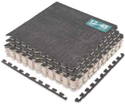 Sorbus Interlocking Carpet Tiles, Puzzle Play Mats for Floor