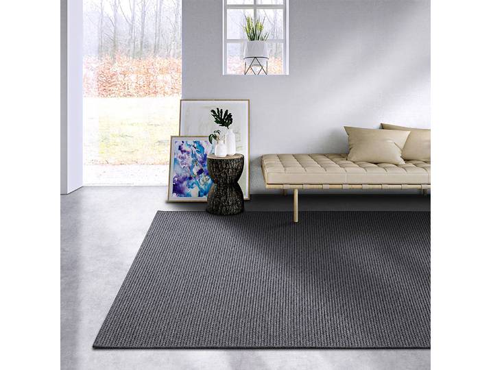 Wollteppich Charles Grau/Anthrazit 200 x 290cm Wolle