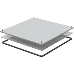 OBO 7400740 Bodenbelag-Einlegekassette für UZD250 282x282x7 Edelstahl, rostfrei A2 1.4301 BEK F250-2 3