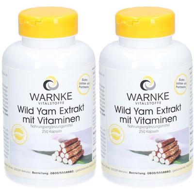 Wild YAM Extrakt Kapseln 2x 2x250 St
