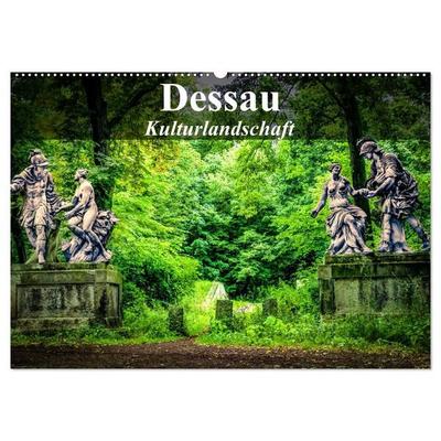 Dessau - Kulturlandschaft (Wandkalender 2027 DIN A2 quer), CALVENDO Monatskalender