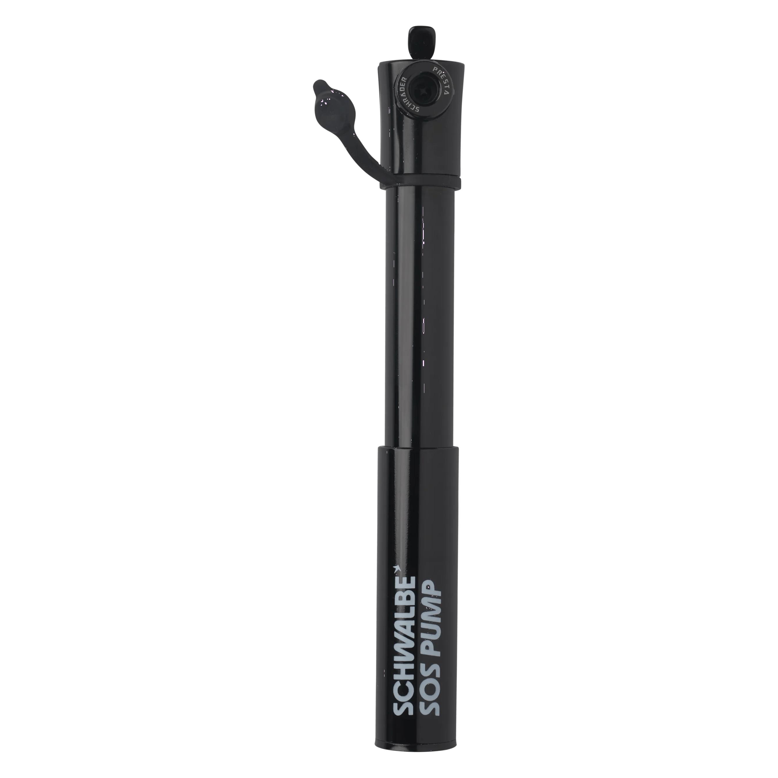 Schwalbe SOS Pump < 6 Bar (Mini-Notfallpumpe mit Halterung) (6081.01)