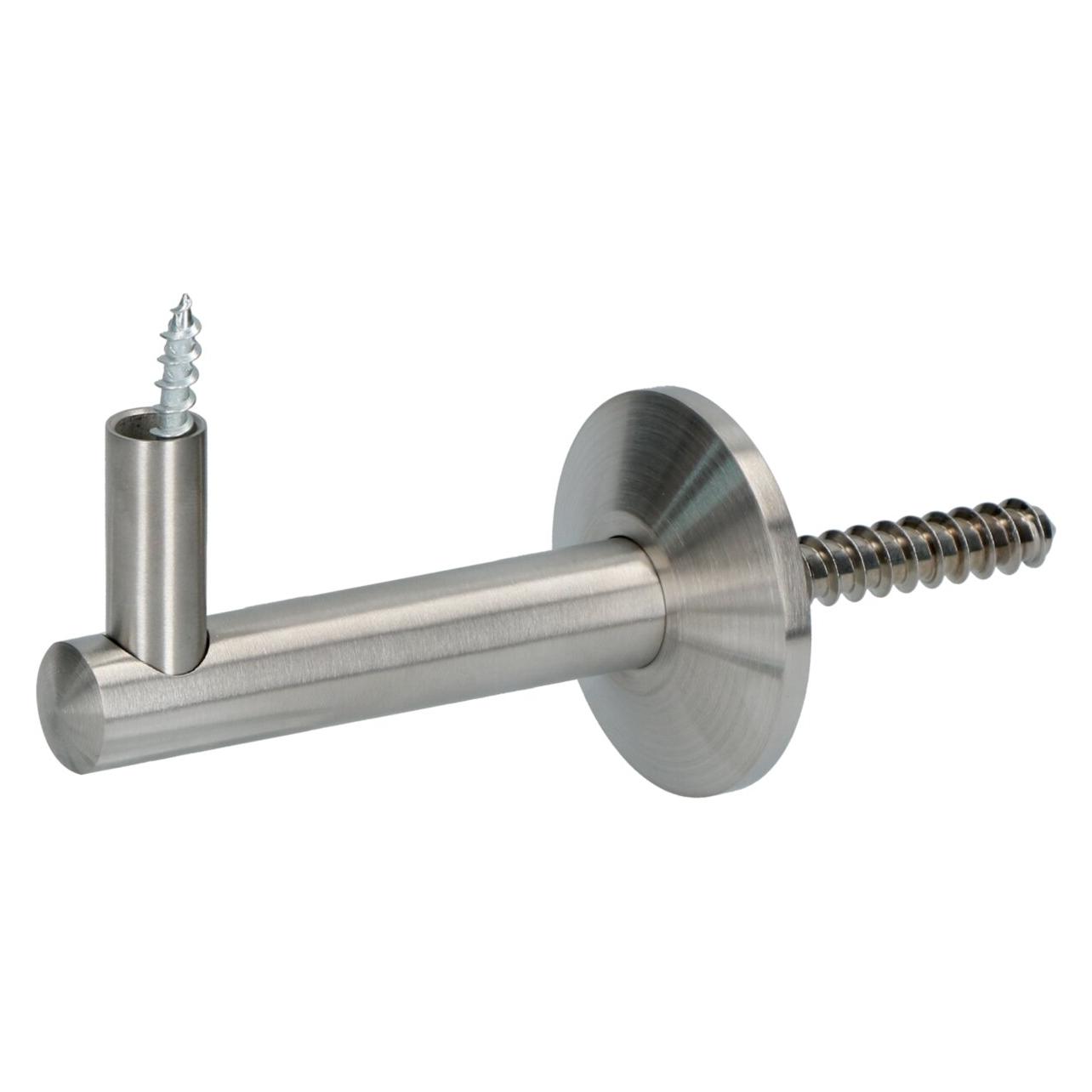 OK-Line Handlaufst+AMMAvA-tzen modell 05 mit Trapez-Wandscheibe (Edelstahl) (V2AHLH05-TW-MB)