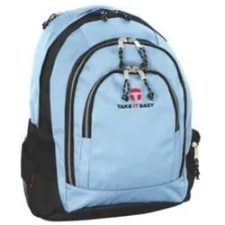 Take it Easy Rucksack Berlin hellblau
