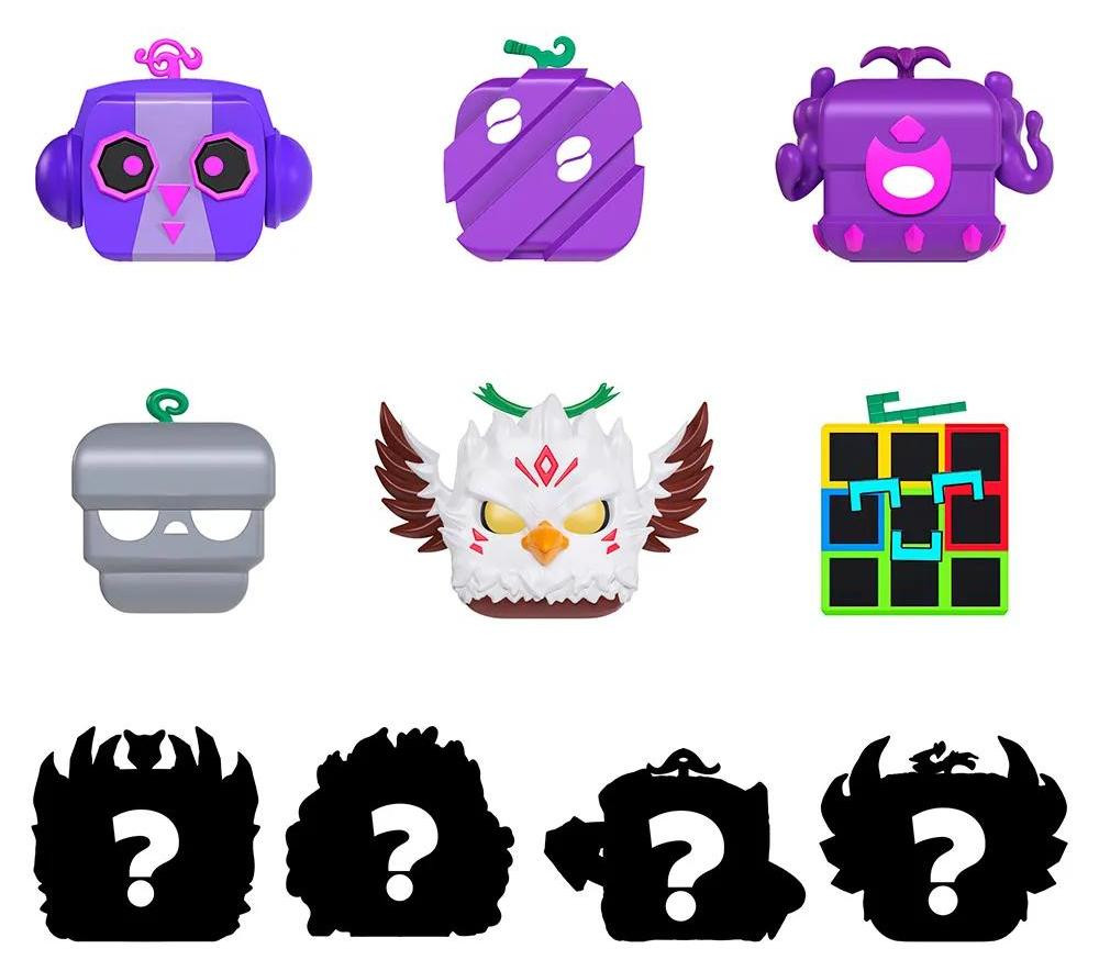 Blox Fruits Minifiguren Seizoen 3 gesorteerd