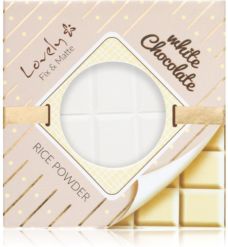 Lovely White Chocolate Rice Powder Transparent Powder