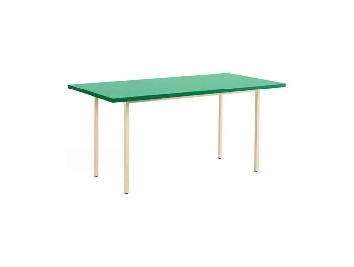 HAY Two-Colour Esstisch 82x160 cm Ivory-green mint