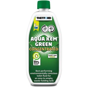 Thetford WC-Reiniger Aqua Kem Green Konzentrat, flüssig, mit Frischeduft, Flasche 780 ml