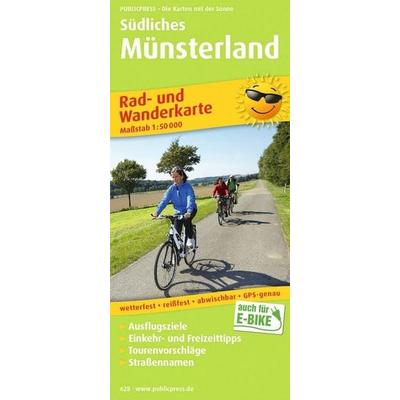 Südliches Münsterland 1 : 50 000 Rad- und Wanderkarte, Sonstige von , KOMPASS Freytag & Berndt