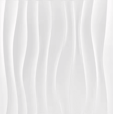 Inspire Curations 12 Piece Diamond Design 3D Decorative Wall Panels white Desert Stripe