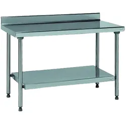 Tournus Ausstattung Angebauter Edelstahltisch 900 x 1600 x 600 cm Tournus