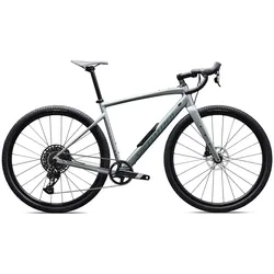 Specialized Gravel Bike Diverge 4 Comp Alloy Satin Shadow Silver / Fjord Metalli... - 52 - 52