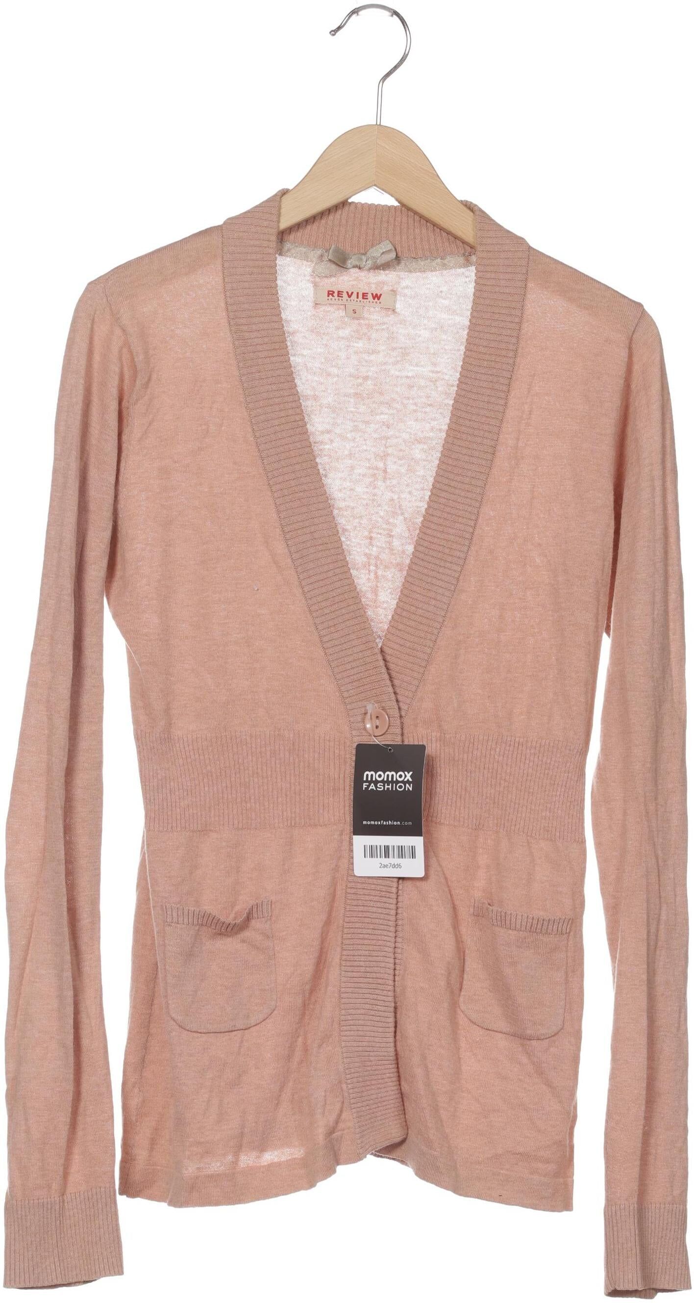 Review Damen Strickjacke, Beige, Gr. S, Baumwolle - Second Hand