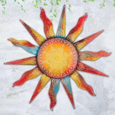 Regal Art & Gift - Drop Ship Maya Sun Wall Art Multi Warm , Multi Warm