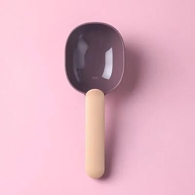 Uplift Essentials Multifunctional Pet Food Spoon With Sealed Bag Clip And Measuring Design coffee
