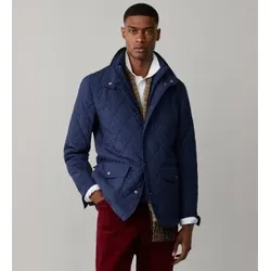 Hackett London für Herren. HM4000242 Jacke Paddock marineblau (L), Lässig, Polyester