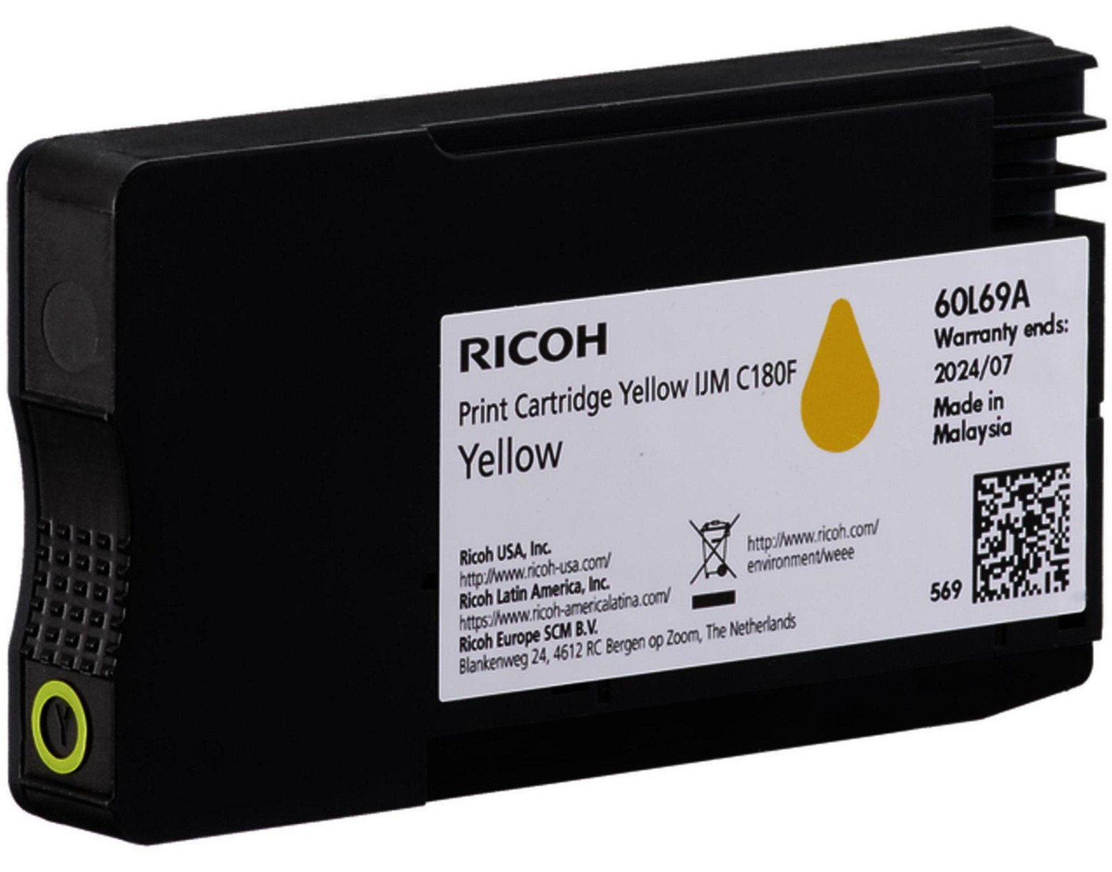 Ricoh 408520 Geel Printerpatroon