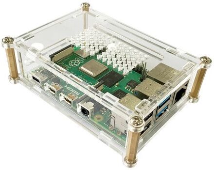 Caixa em Acrílico p/ Raspberry Pi 4